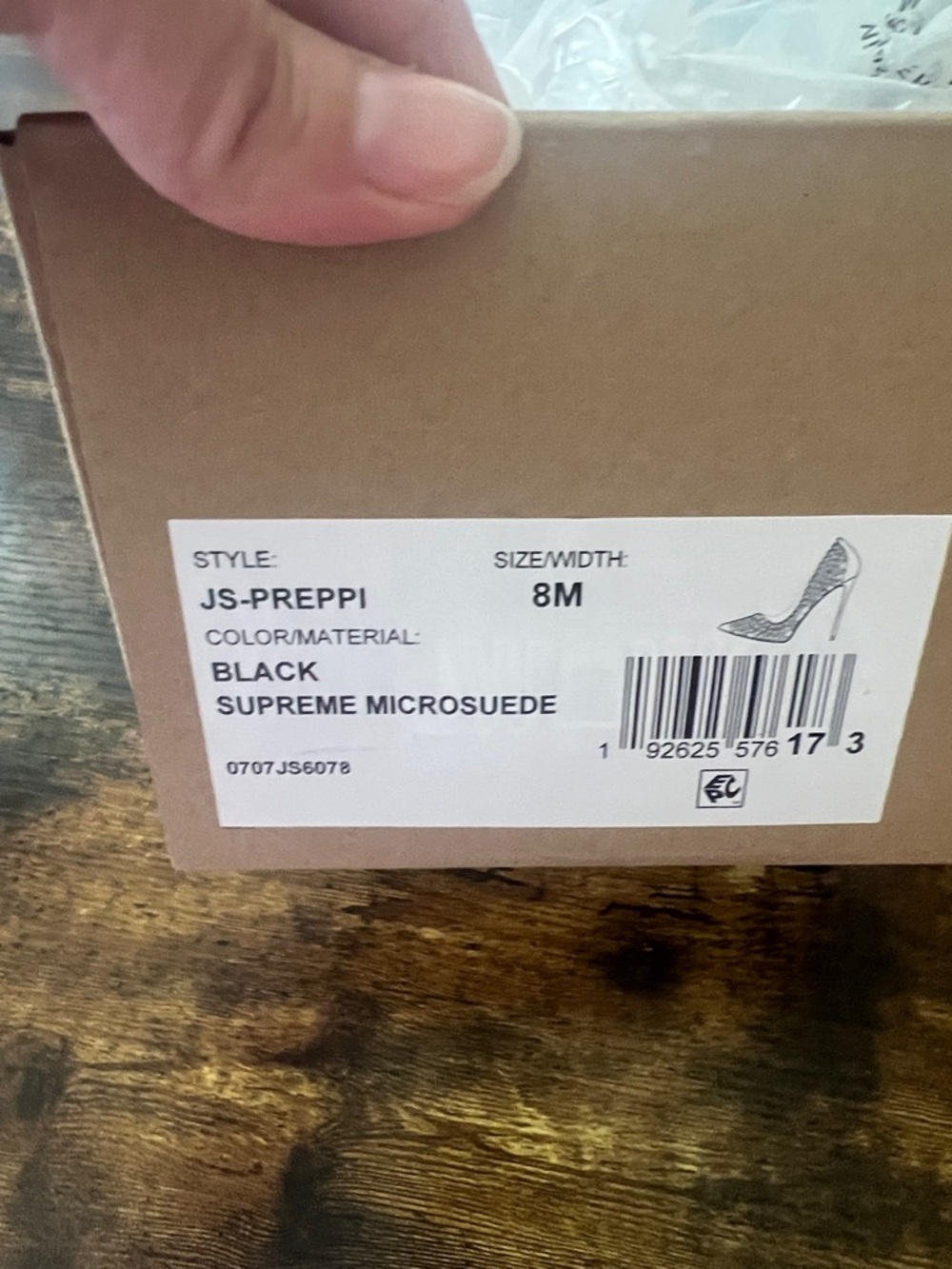 Jessica Simpson Black Pointed Pump - JS-PREPP1